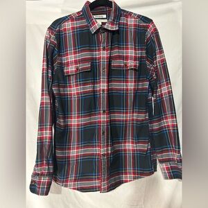 Goodthreads flannel button down long sleeve